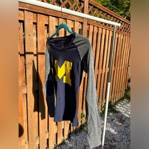 University of Michigan long sleeve tee shirt!